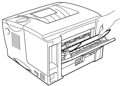 BROTHER HL-1870N - Pull the jammed paper out of the fuser unit. - 1
