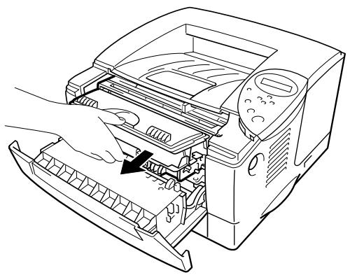 BROTHER HL-1870N - Press the Cover Release Button and then open the Front Cover. - 3