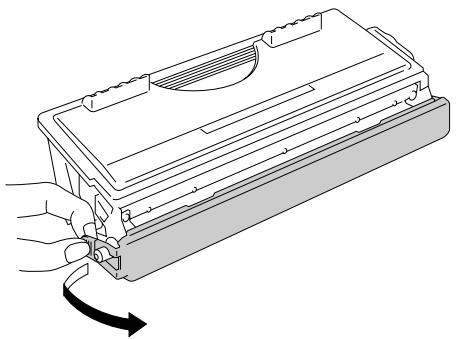 BROTHER HL-1870N - Remove the protective cover. - 1