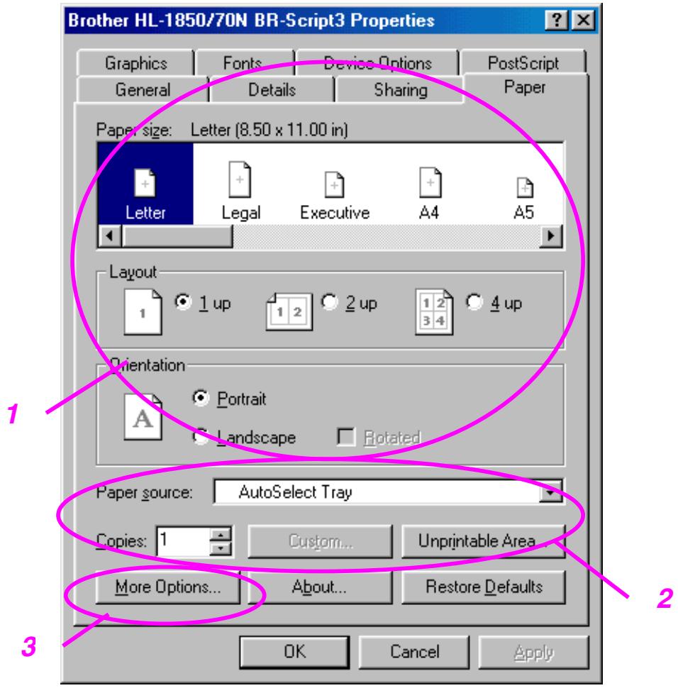 BROTHER HL-1870N - Paper Tab - 1