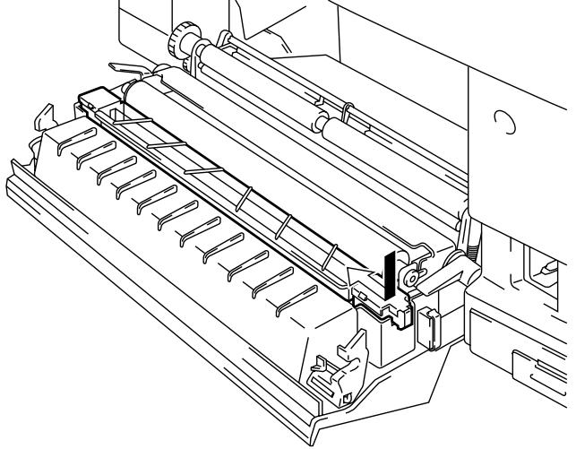 BROTHER HL-2400C - Replacing the Paper Discharger - 2