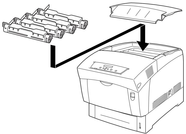 BROTHER HL-4000CN - Replacing the Toner Cartridges - 1