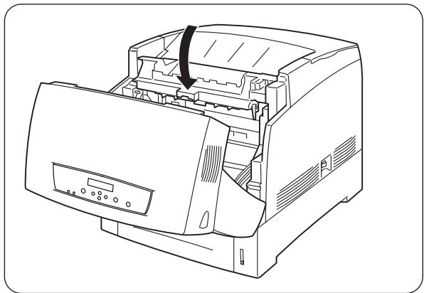 BROTHER HL-4000CN - Close the paper outlet cover. - 1