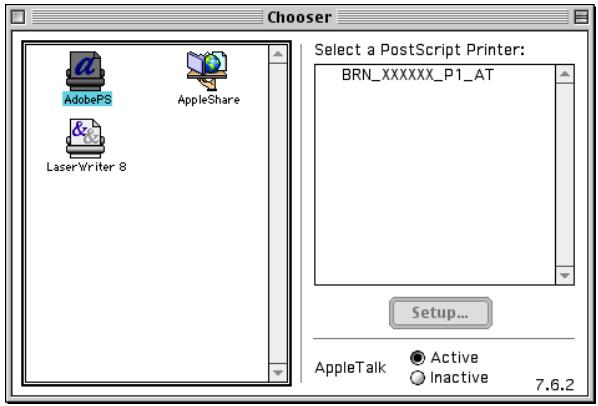 BROTHER HL-4000CN - On a Macintosh computer - 1
