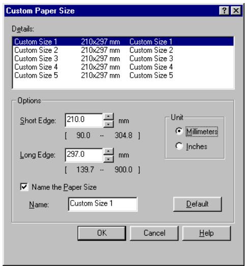 BROTHER HL-4000CN - Select one of the five paper sizes. - 1