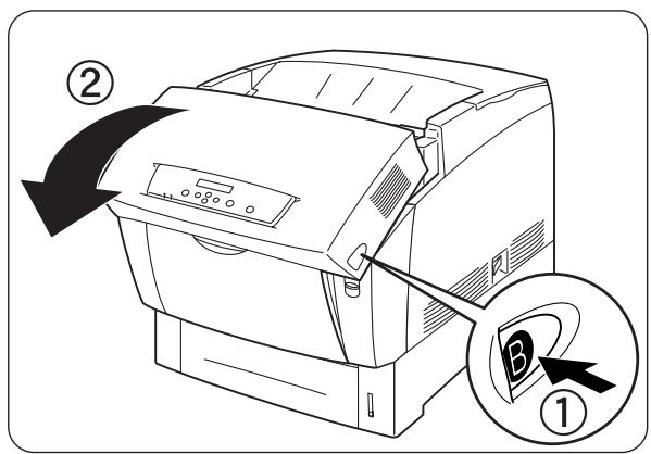 BROTHER HL-4000CN - Paper Jams in the Paper Rotator - 1