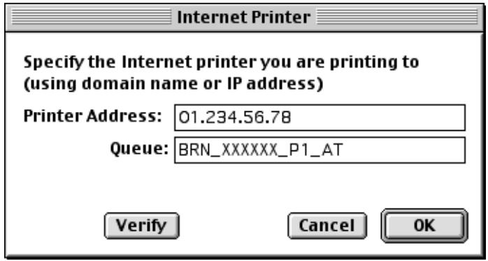 BROTHER HL-5030 - How to Select the Print Server (AppleTalk/EtherTalk) - 6