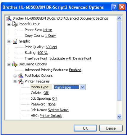 BROTHER HL-6050DL - BR-Script printer driver - 2