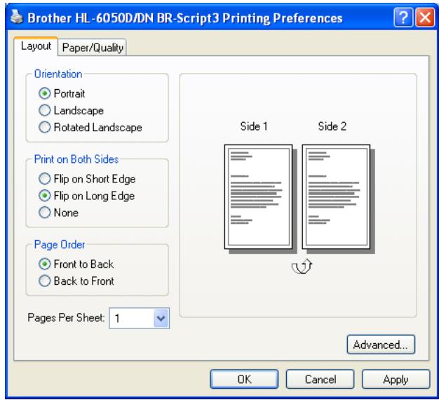 BROTHER HL-6050DL - For the BR-Script printer driver - 1