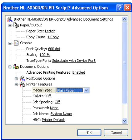 BROTHER HL-6050DL - BR-Script printer driver - 2