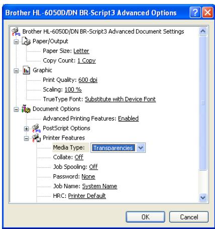 BROTHER HL-6050DL - BR-Script printer driver - 2