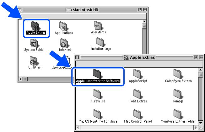 BROTHER HL-7050N - Connecting the Printer to Your Macintosh &amp; Installing the Driver - 8