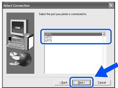 BROTHER HL-7050N - Installing the Driver and Connecting the Printer to Your PC - 12