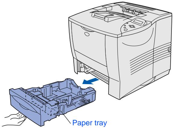 BROTHER HL-7050N - Load Paper in the Paper Tray - 1