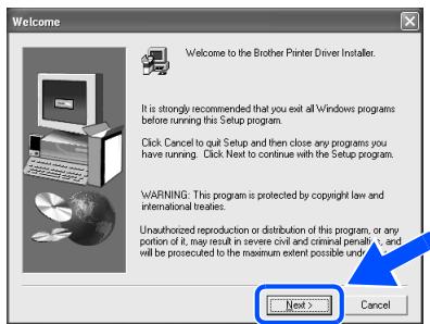 BROTHER HL-7050N - Installing the Driver and Connecting the Printer to Your PC - 9