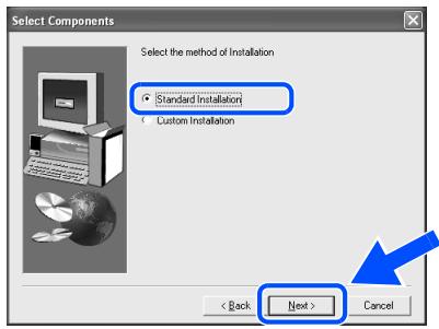 BROTHER HL-7050N - Installing the Driver and Connecting the Printer to Your PC - 10