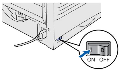 BROTHER HL-7050N - Installing the Driver, Connecting the Cable and Configuring the NetBIOS port - 3