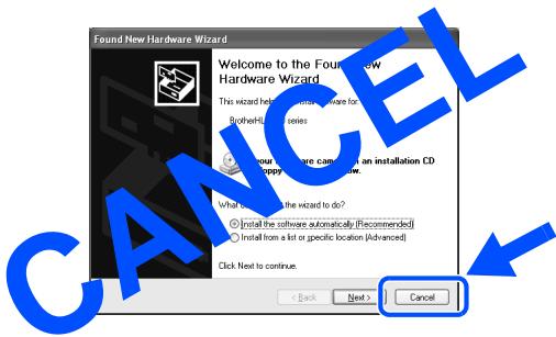 BROTHER HL-7050N - Installing the Driver and Connecting the Printer to Your PC - 2