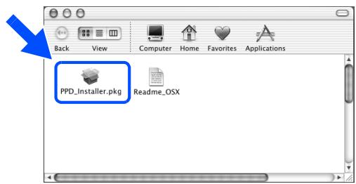 BROTHER HL-7050N - Connecting the Printer to Your Macintosh &amp; Installing the BR-Script PPD File - 6