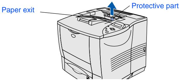 BROTHER HL-7050N - Remove the Protective Parts - 3