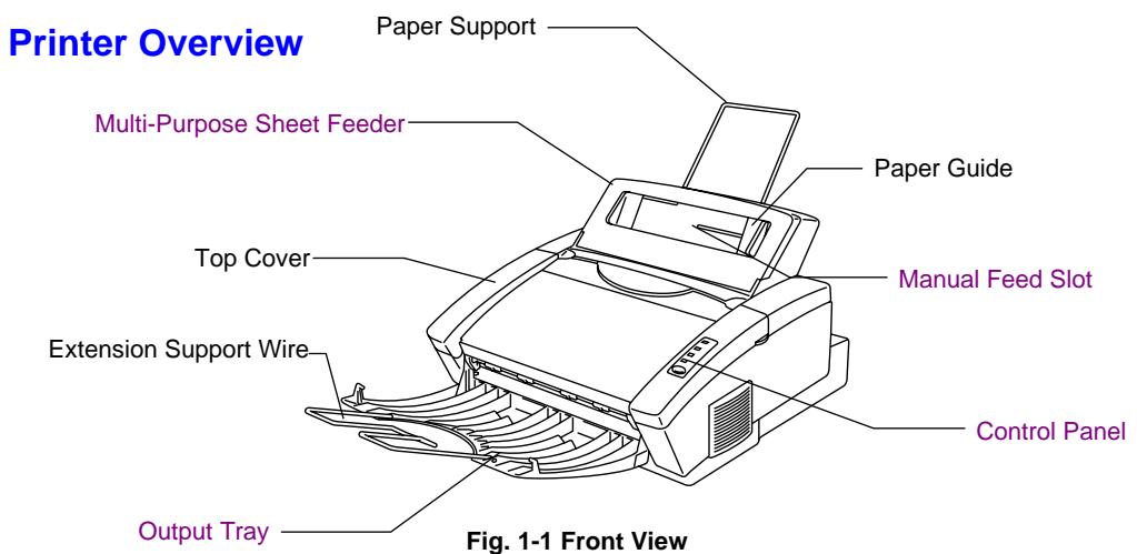 BROTHER HL-820 - Finding Out How to Use the Printer - 1