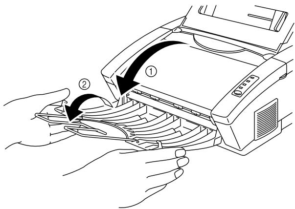BROTHER HL-820 - OUTPUT TRAY AND PAPER SUPPORT WIRE - 1