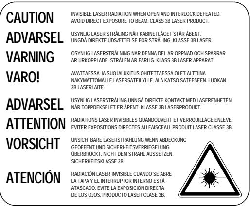 BROTHER HL-820 - Caution - 1