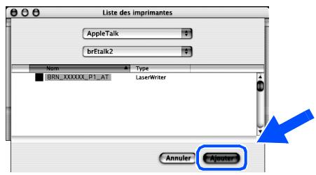 BROTHER HL-2700CN - Sélectionnez BRN\_xxxxxx\_P1\_AT ^*1 puis cliquez sur le bouton Ajouter. - 1