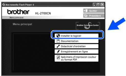 BROTHER HL-2700CN - Branchement de l'imprimante à votre réseau et installation du pilote - 5