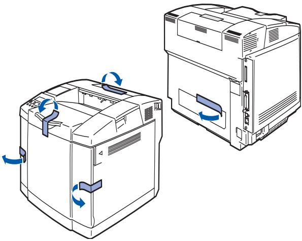 BROTHER HL-2700CN - Installez les cartouches de toner - 3