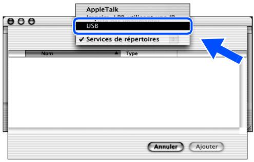BROTHER HL-2700CN - Sélectionnez USB. - 1