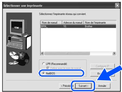 BROTHER HL-2700CN - Branchement de l'imprimante à votre réseau et installation du pilote - 14
