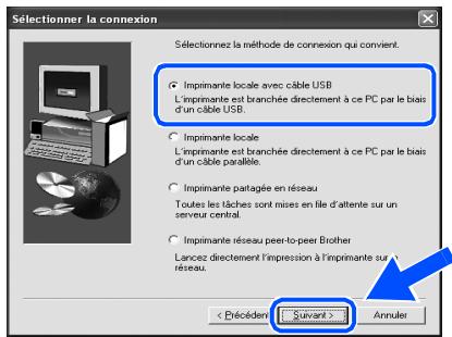 BROTHER HL-2700CN - Installation du pilote et branchement de l'imprimante à votre PC - 10