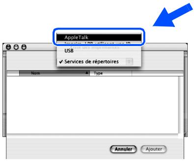 BROTHER HL-2700CN - Sélectionnez AppleTalk. - 1