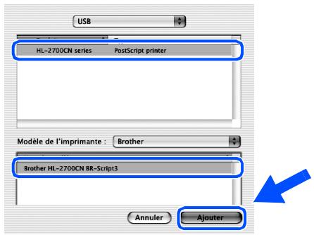 BROTHER HL-2700CN - Sélectionnez HL-2700CN series puis cliquez sur le bouton Ajouter. - 1