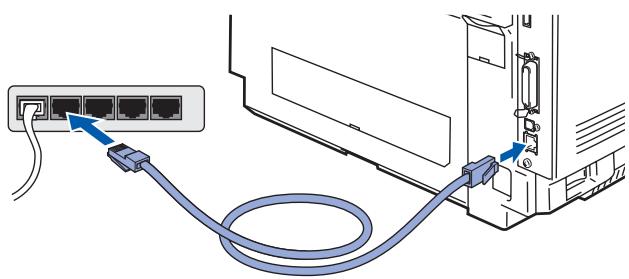 BROTHER HL-2700CN - Installation du pilote, branchement du câble et sélection de la file d'impression ou du nom de partage approprié - 2