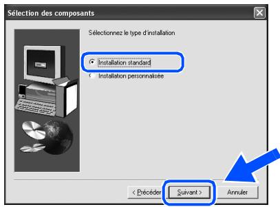 BROTHER HL-2700CN - Installation du pilote, branchement du câble et sélection de la file d'impression ou du nom de partage approprié - 8