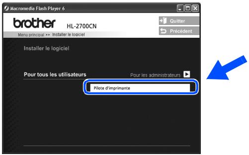 BROTHER HL-2700CN - Branchement de l'imprimante à votre PC et installation du pilote - 7
