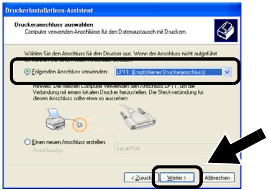 BROTHER NC-2200W - Installation des Druckertreibers - 5