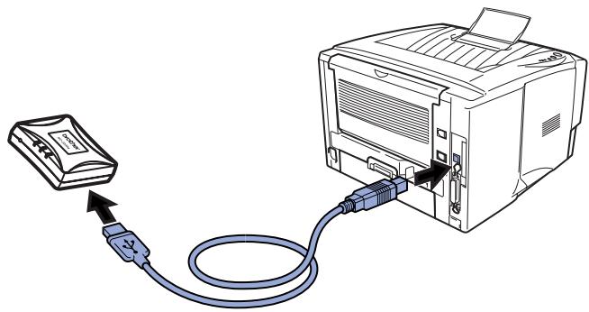 BROTHER NC-2200W - Installation du serveur d'impression - 2