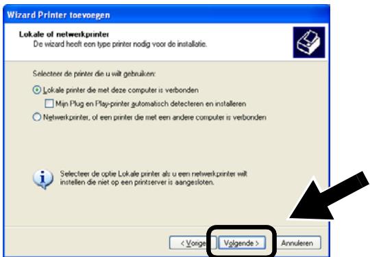 BROTHER NC-2200W - Schakel de optie Mijn Plug en Play-printer automatisch detecteren en installeren uit en klik op Volgende. - 1