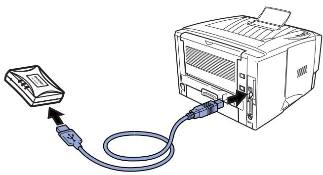 BROTHER NC-2200W - Installing the Print Server - 2