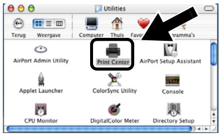 BROTHER NC-2200W - De printerdriver installeren en configureren met de eenvoudige netwerkconfiguratie van Mac OS® X - 3