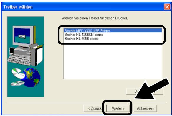 BROTHER NC-2200W - Installation des Netzwerkdrucks - 2