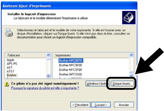 BROTHER NC-2200W - Installation du pilote d'imprimante - 6