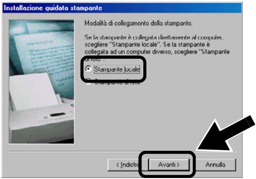 BROTHER NC-2200W - Deselezionare l'opzione Rileva e installa stampante Plug and Play automaticamente e fare clic su Avanti. - 3
