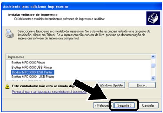 BROTHER NC-2200W - Clique em Abrir e depois em OK. - 2