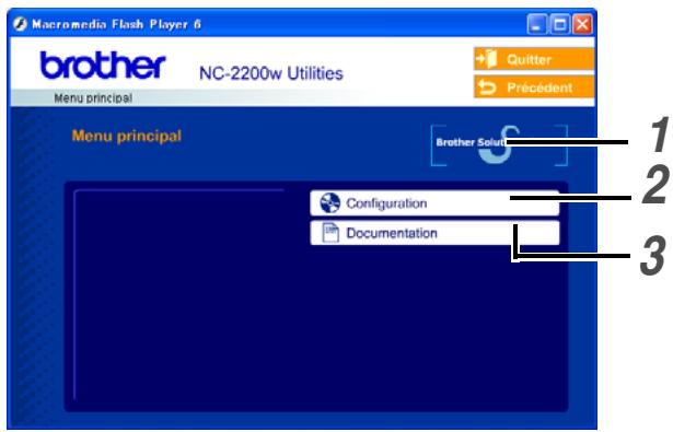 BROTHER NC-2200W - CD-ROM fourni - 1