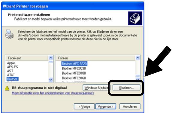 BROTHER NC-2200W - Klik op Bladeren. - 1