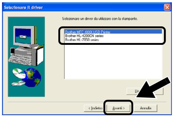 BROTHER NC-2200W - Installazione del software di stampa di rete - 2